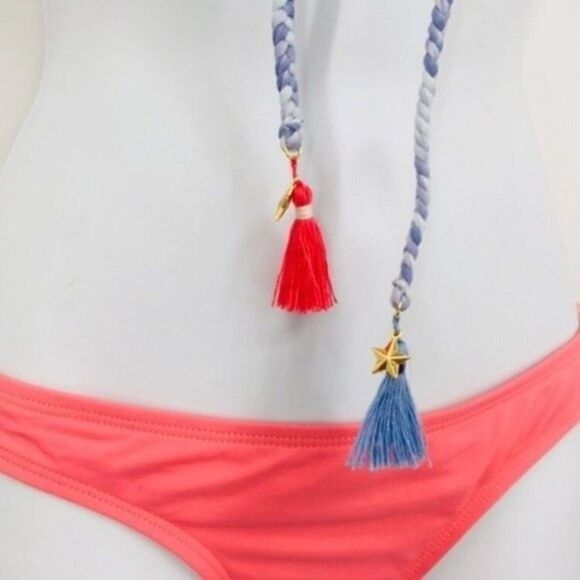 LSpace reversible top tie dye blue and bottoms XS BoxA - Picture 9 of 13